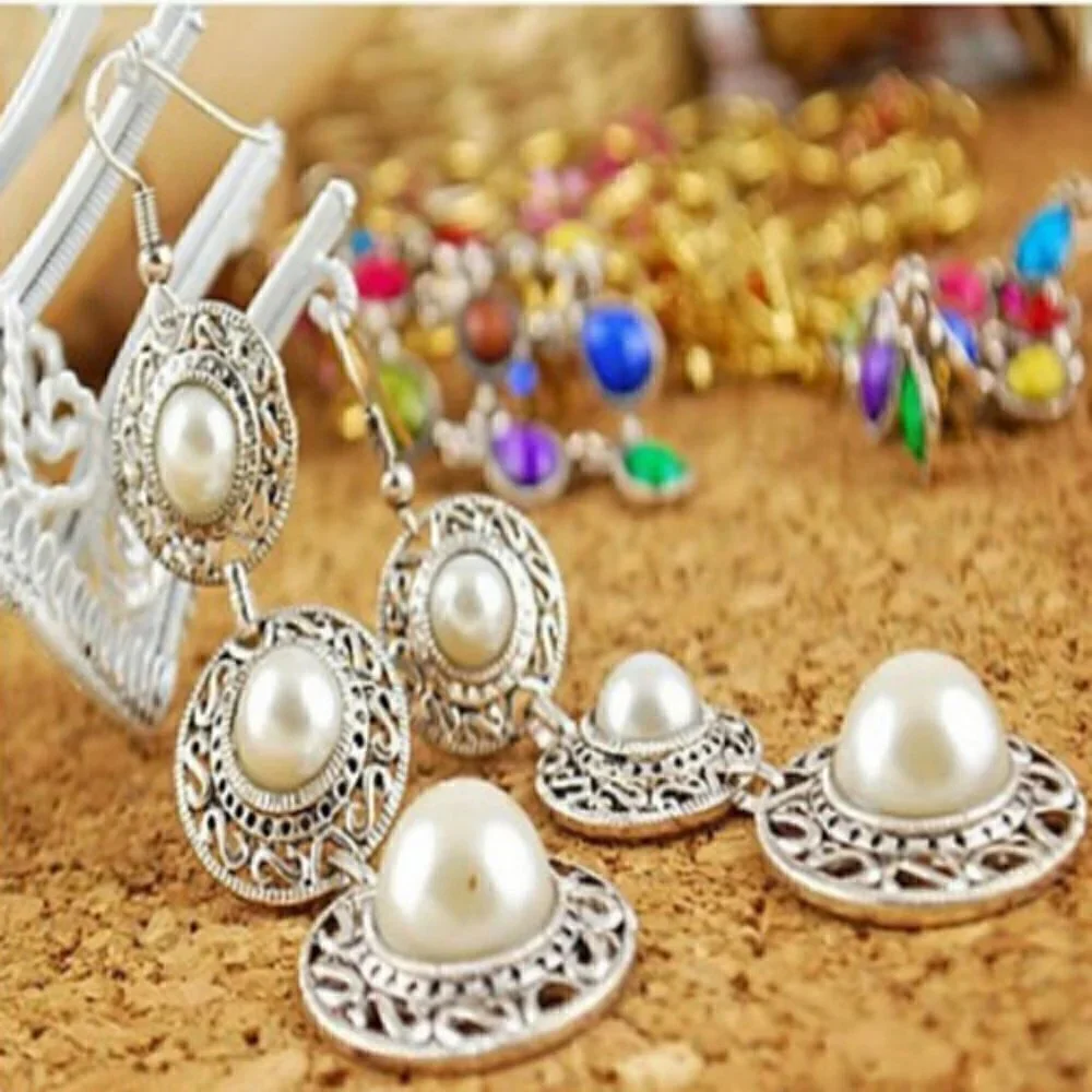 New Y2Kboho shell shape Gatsby drop festival vintage boho gypsy earrings